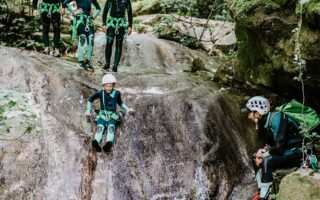 Canyoning toscana - rio buti