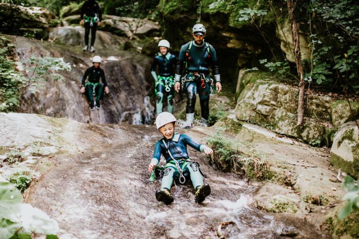 Canyoning toscana - rio buti