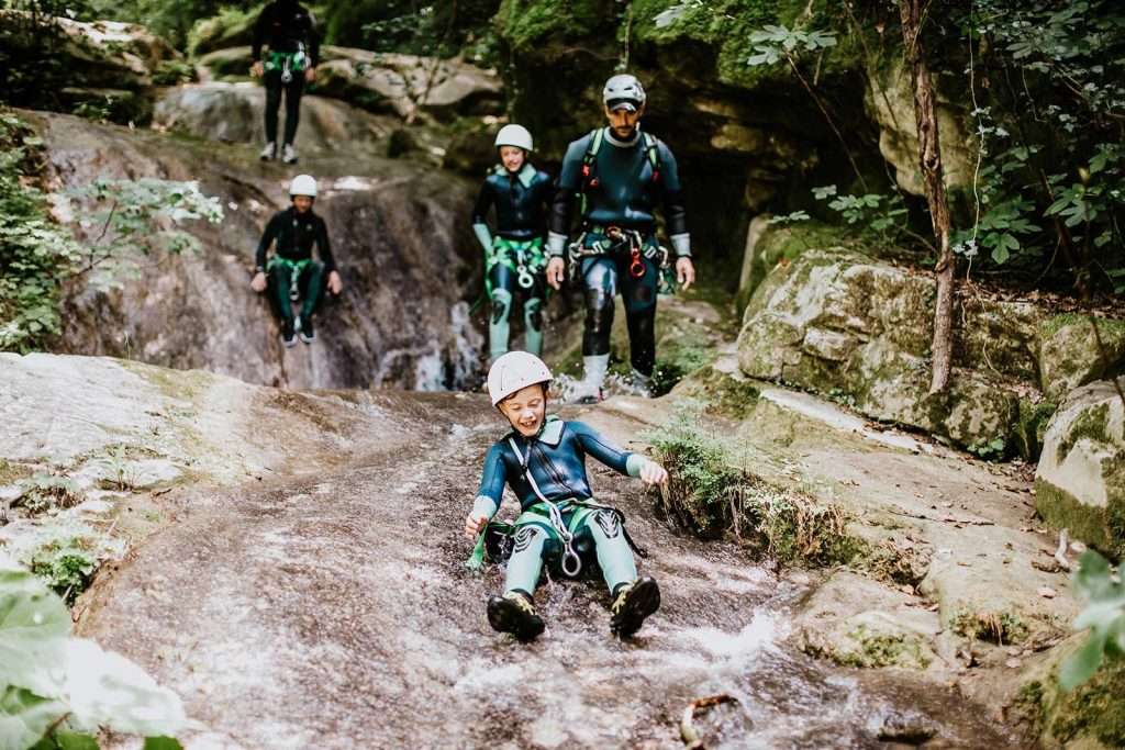 canyoning in liguria
