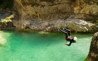 canyoning liguria rio barbaira 1