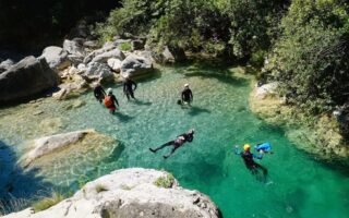 rio barbaira canyoning liguria