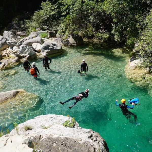 rio barbaira canyoning liguria