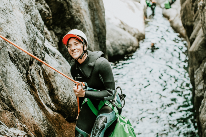 Attrezzatura canyoning