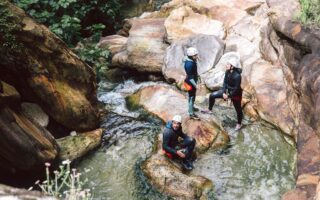 riposo discesa torrente serra